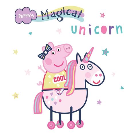 Peppa magidal unicorn